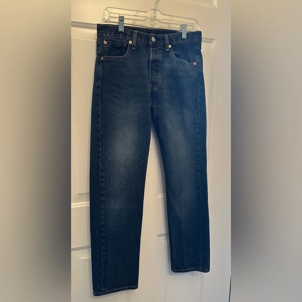 Men’s Levi’s 501 Original Fit Jeans Dark Wash | W29 L30 | Excellent - Picture 6 of 6